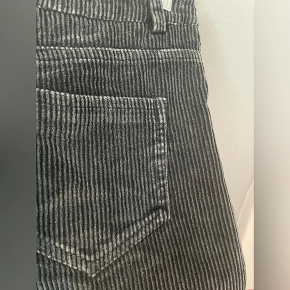 Judith March Womens High Rise Distressed Corduroy Shorts size S - Black - Picture 5 of 5